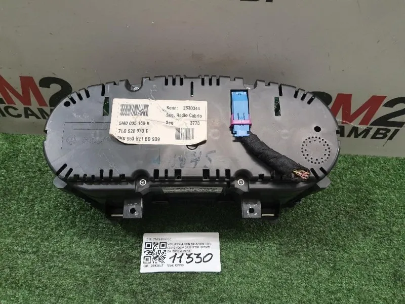 Quadro Strumenti 7N0920970E Volkswagen Sharan IV 2010