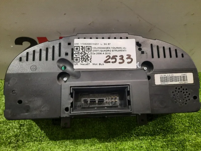Quadro Strumenti 1T0920861XZ01 Volkswagen Touran II 2007
