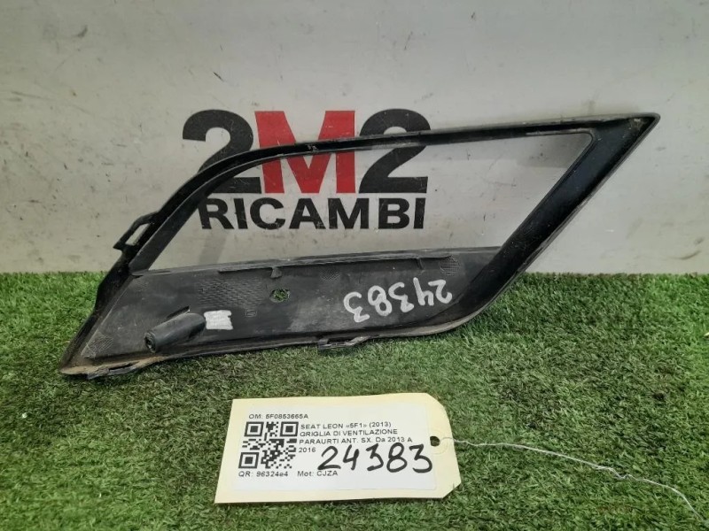 Griglia DI Ventilazione Paraurti ANT SX 5F0853665A SX Seat LEON 5F1 2013