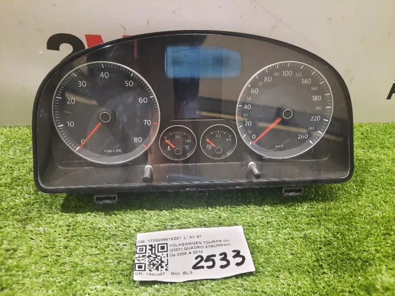 Quadro Strumenti 1T0920861XZ01 Volkswagen Touran II 2007