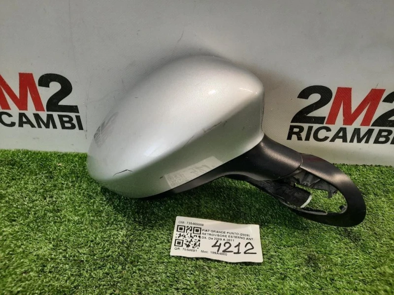 Retrovisore Esterno ANT DX 735465558 Fiat Grande Punto 2009