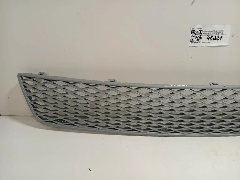 Griglia DI Ventilazione Paraurti INF ANT 1417768 Ford Mondeo IV 2007