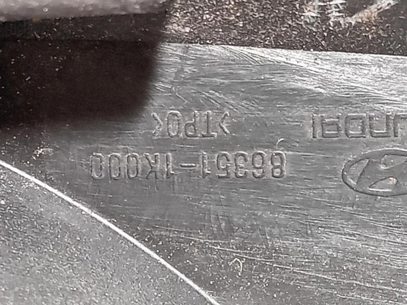 Griglia DI Ventilazione Paraurti INF ANT 86351-1K000 Hyundai IX20 2015