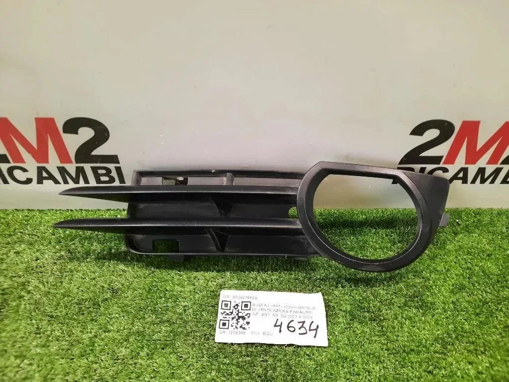 Griglia DI Ventilazione Paraurti INF ANT SX 8P3807682A FENDI FENDINEBBIA CORNICE DX Audi A3 8P1 2004