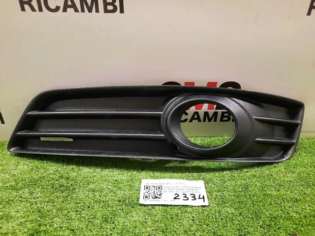 Griglia DI Ventilazione Paraurti INF ANT SX 8P0807681F9B9 Audi A3 8P1 2008