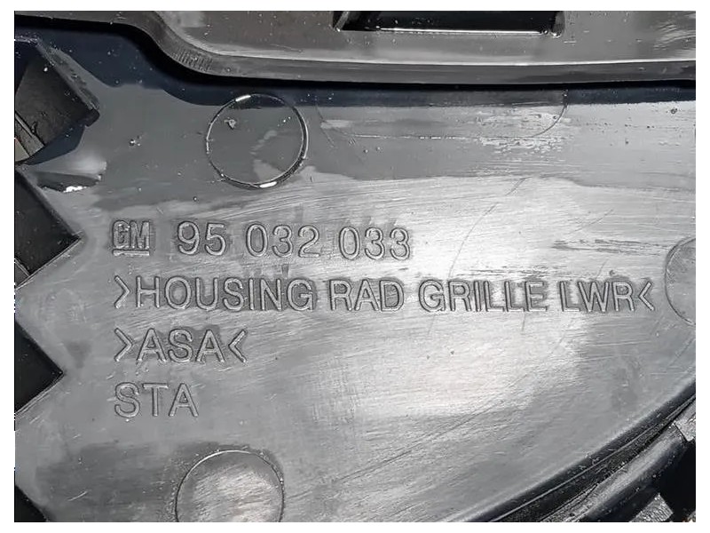 Griglia DI Ventilazione Paraurti INT ANT 95032043 Chevrolet Orlando 2011