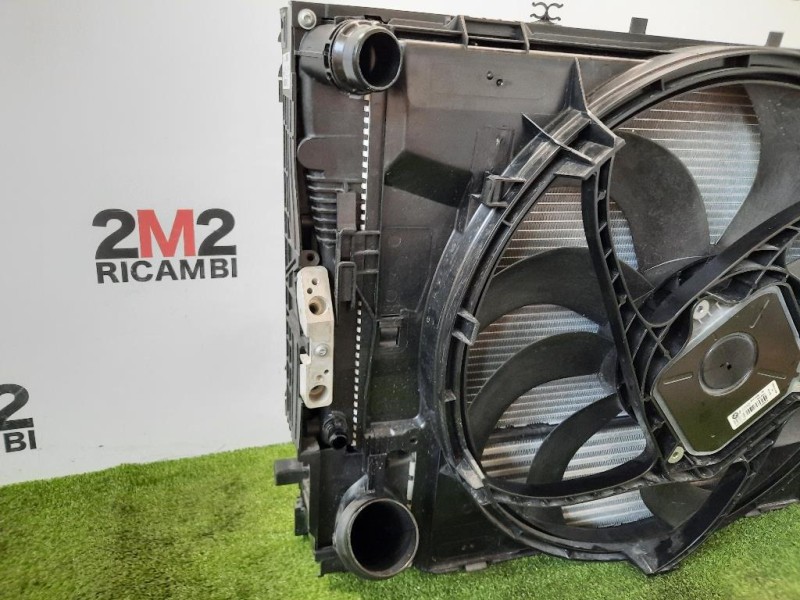 Radiatore Acqua 17118507407 KIT CON ELLETROVENTOLA Bmw Serie 4 F36 GRAN Coupe 2014