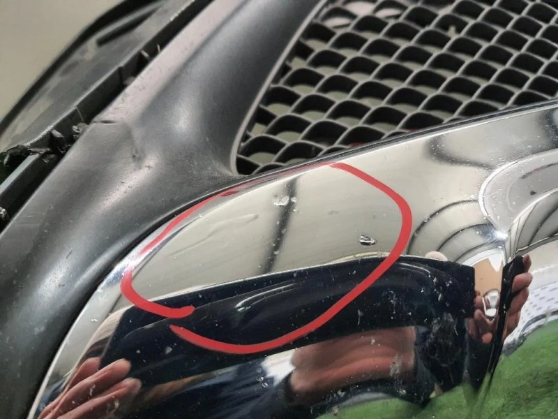 Griglia DI Ventilazione Paraurti INT ANT A1568858600 Mercedes Classe GLA X156 2017