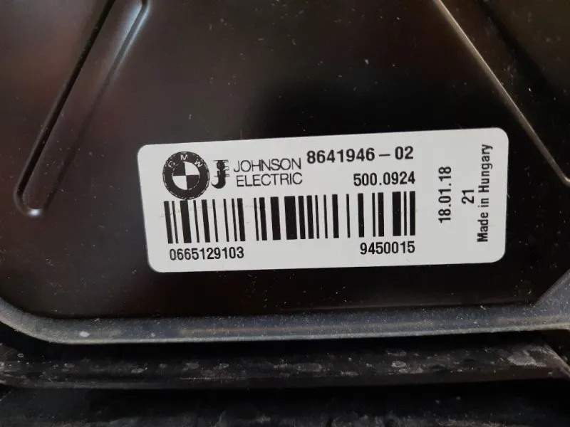 Radiatore Acqua 17118507407 KIT CON ELLETROVENTOLA Bmw Serie 4 F36 GRAN Coupe 2014