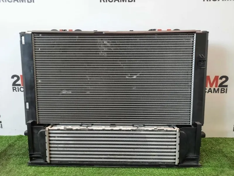 Radiatore Acqua 17118507407 KIT CON ELLETROVENTOLA Bmw Serie 4 F36 GRAN Coupe 2014