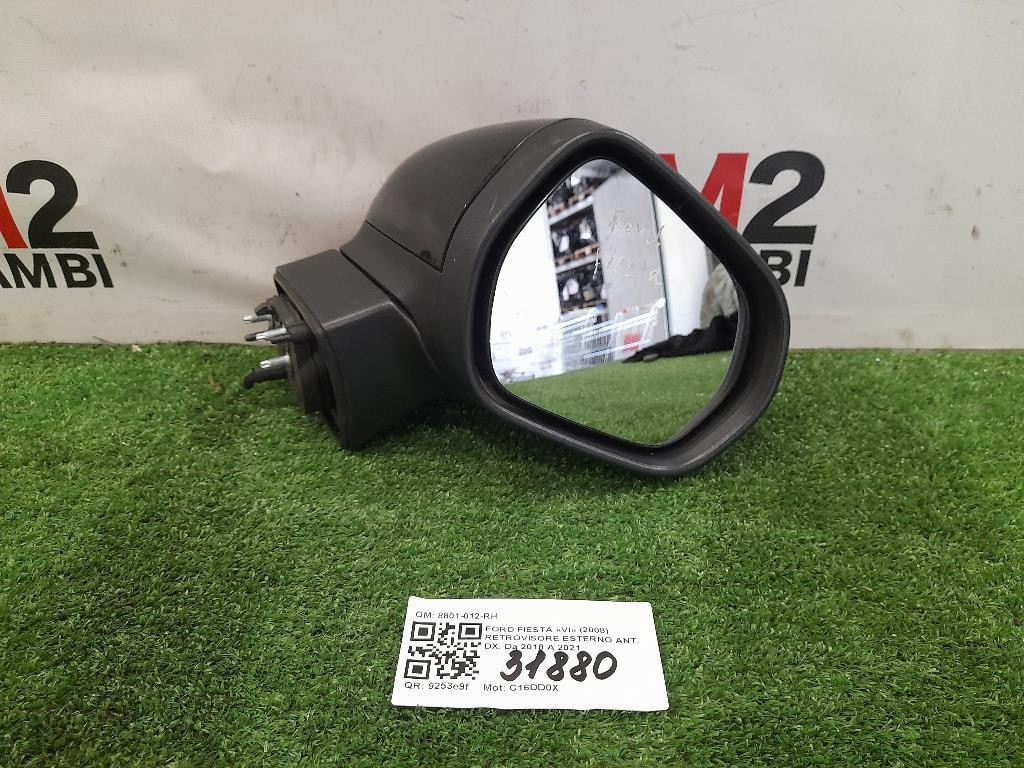 Retrovisore Esterno ANT DX 8801-012-RH Ford Fiesta VI 2008