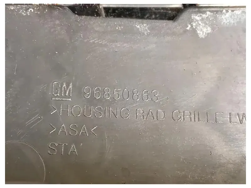 Griglia DI Ventilazione Paraurti SUP ANT 96850863 Chevrolet Orlando 2011