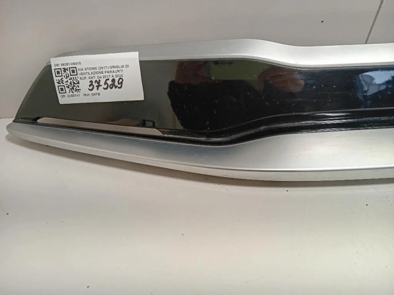 Griglia DI Ventilazione Paraurti SUP ANT 86351H8410 Kia Stonic 2017