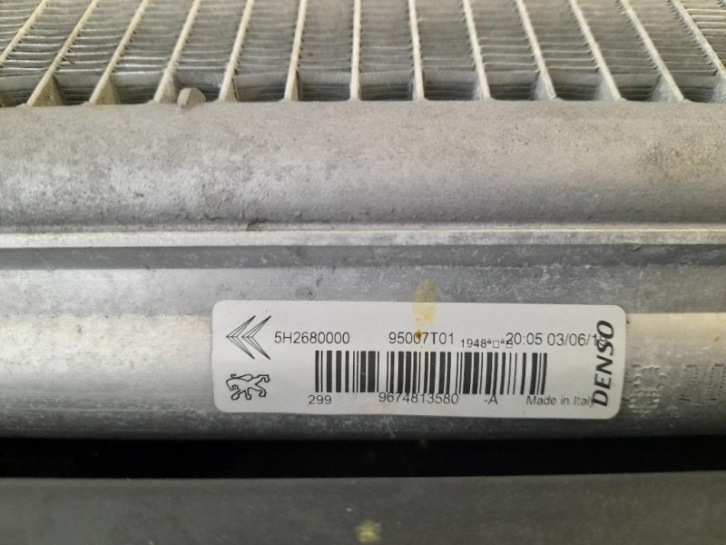 Radiatore Acqua 9676534280 9674813580 Citroen C3 III 2016