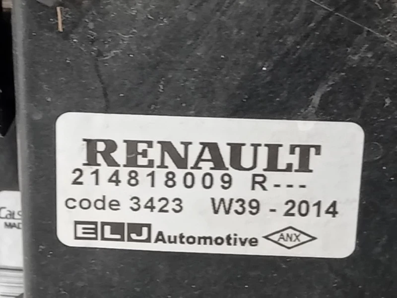 Radiatore Acqua 214107326R Dacia Sandero II 2013