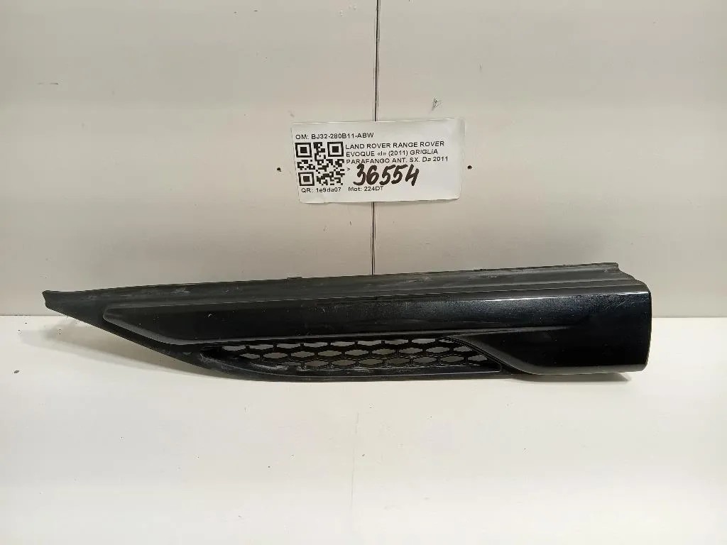 Griglia Parafango ANT SX BJ32-280B11-ABW Land Rover Range Rover Evoque I 2011