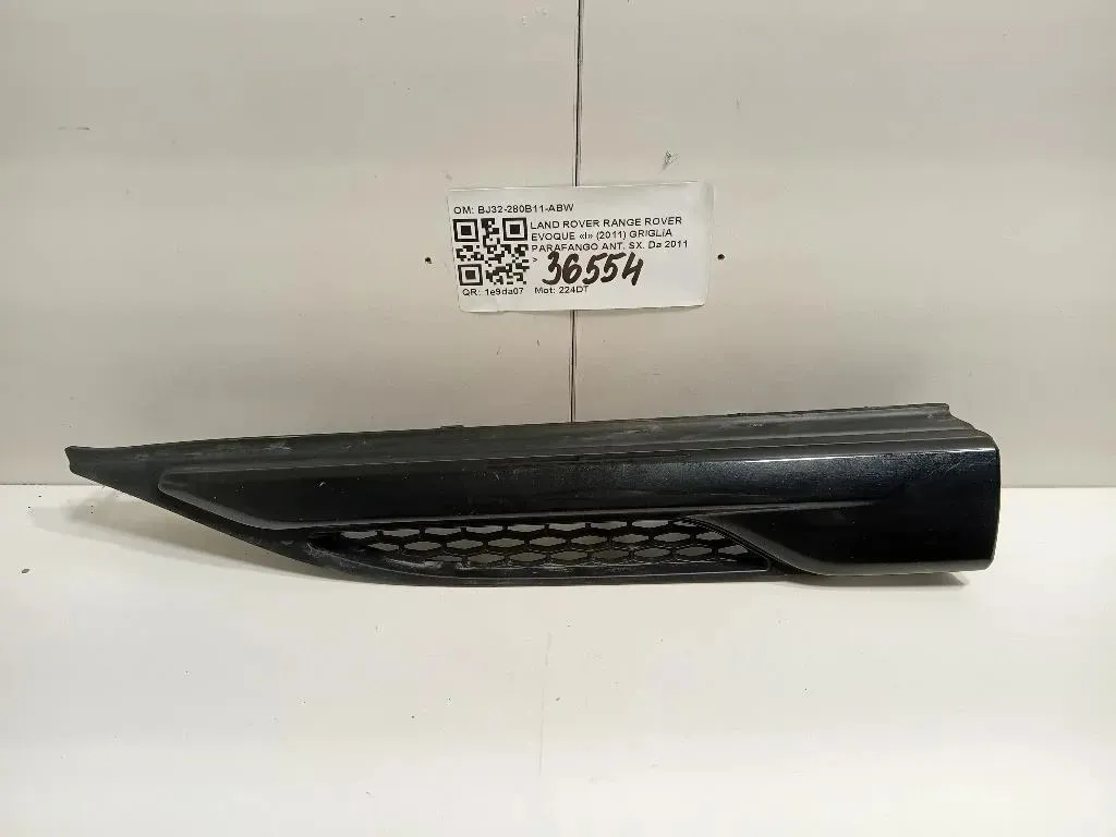 Griglia Parafango ANT SX BJ32-280B11-ABW Land Rover Range Rover Evoque I 2011