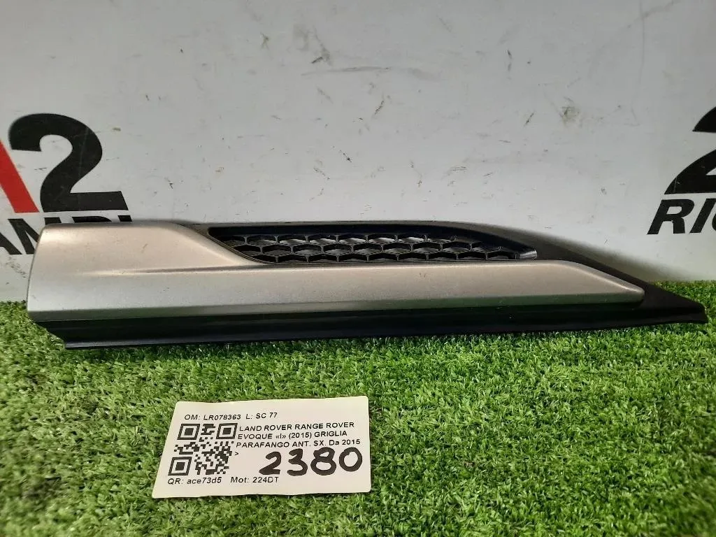 Griglia Parafango ANT SX LR078363 Land Rover Range Rover Evoque I 2015