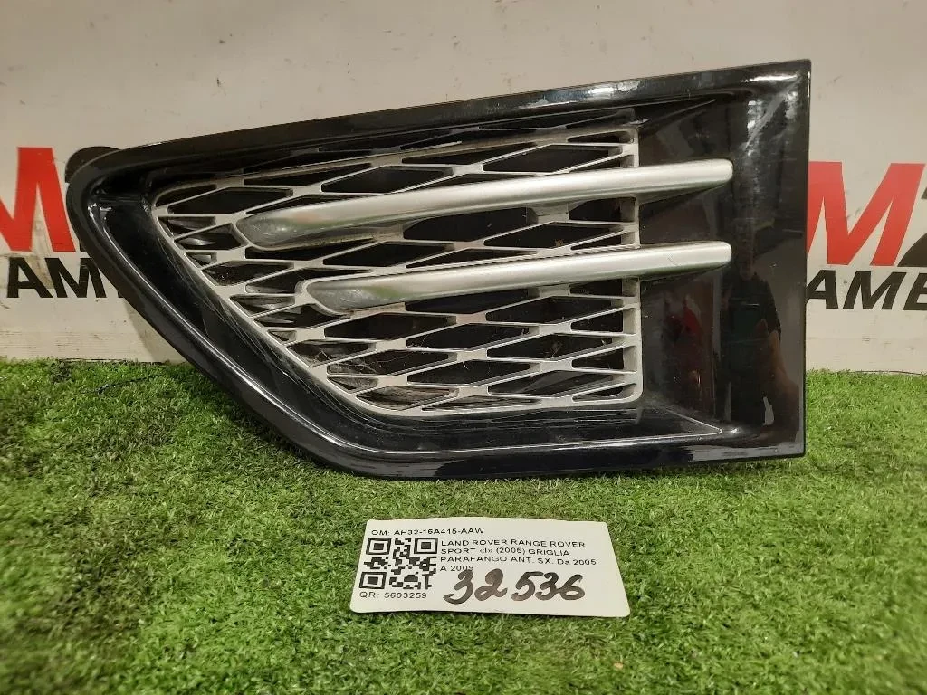 Griglia Parafango ANT SX AH32-16A415-AAW Land Rover Range Rover Sport I 2005
