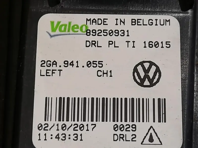 Griglia Parafango ANT SX 89250931 Volkswagen T-roc 2017