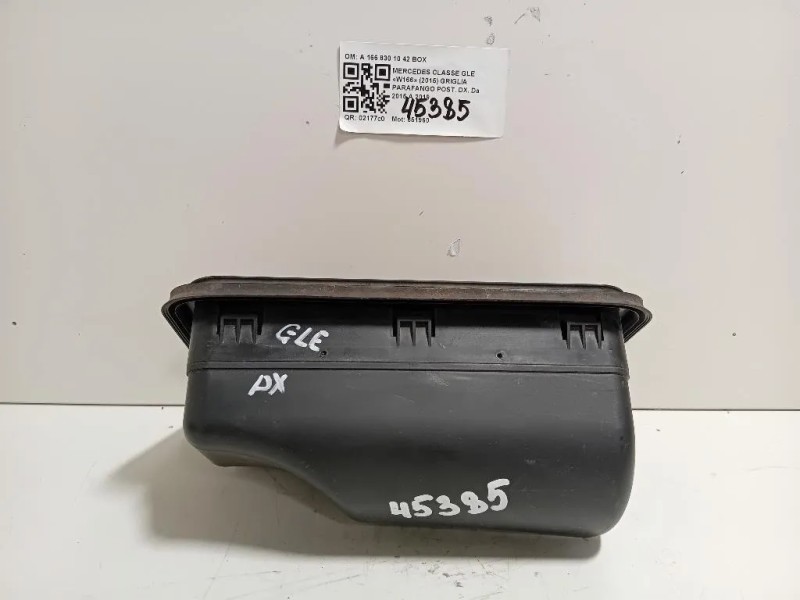 Griglia Parafango POST DX A 166 830 10 42 BOX Mercedes Classe GLE W166 2015