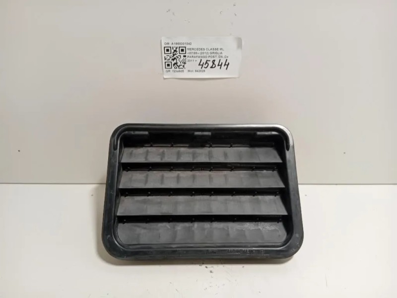 Griglia Parafango POST DX A1668301042 Mercedes Classe ML W166 2012