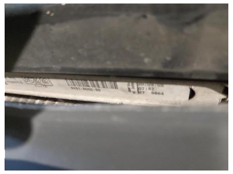 Radiatore Acqua 8V518005OO 8V518C607CG Ford Fiesta VI 2008