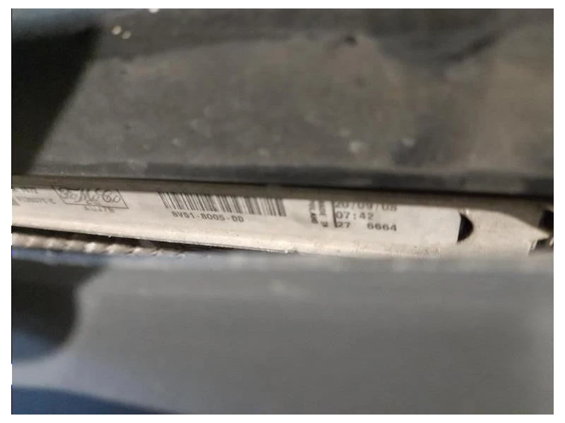 Radiatore Acqua 8V518005OO 8V518C607CG Ford Fiesta VI 2008