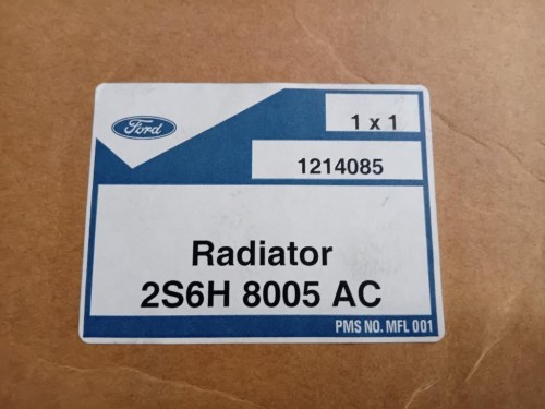 Radiatore Acqua 2S6H 8005 AC Ford Fiesta VI VAN 2008
