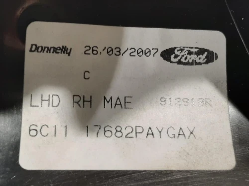 Retrovisore Esterno ANT DX 6C11 17682PAY Ford Transit V 2006