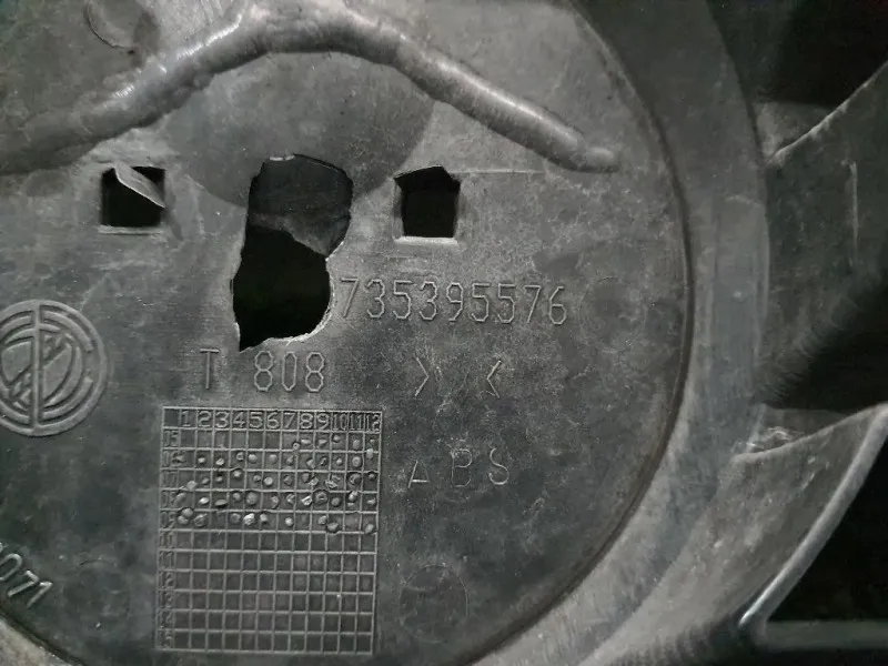 Griglia Radiatore 735395576 Fiat Doblò II 2005