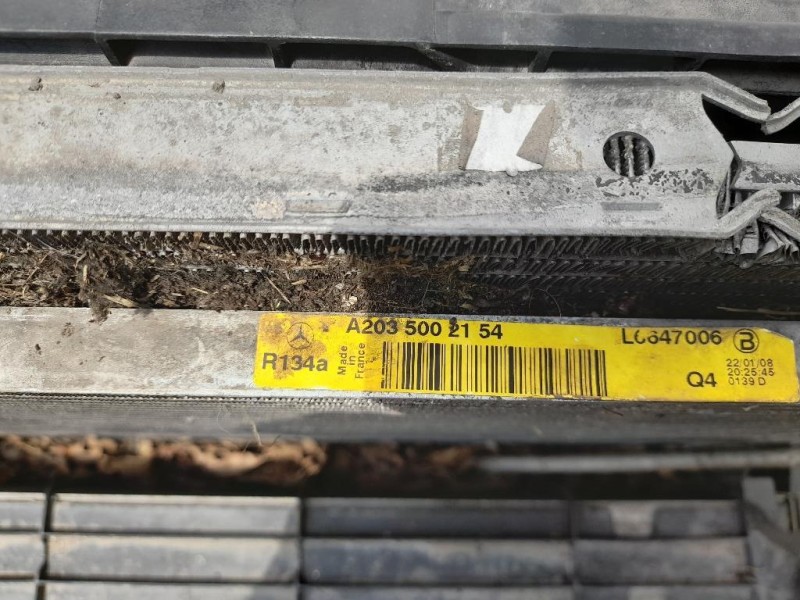 Radiatore Acqua A2035004703 Mercedes Classe CLK C209 2003