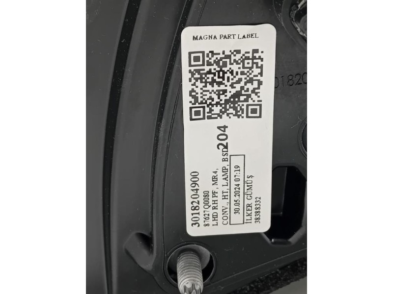 Griglia Radiatore MR387981 Mitsubishi Pajero III 2000