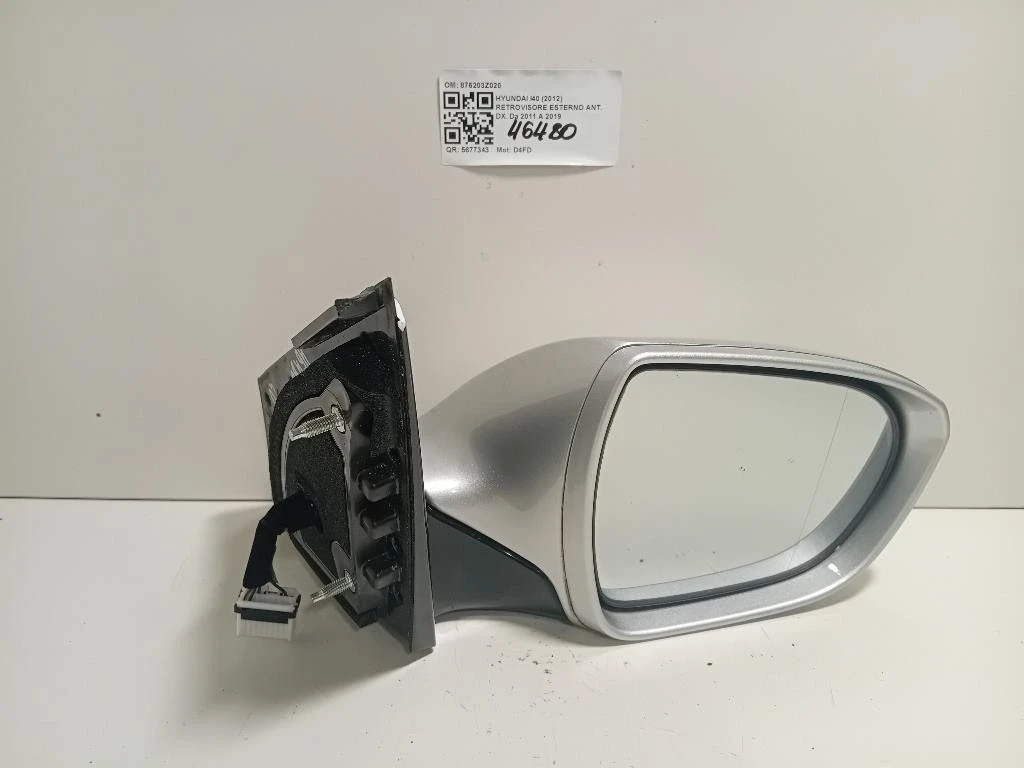 Retrovisore Esterno ANT DX 876203Z020 Hyundai I40 2012