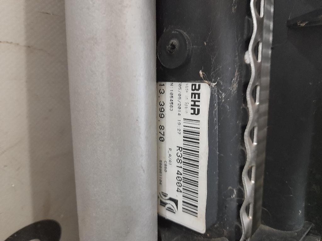 Radiatore Acqua 13399871 Opel Corsa D 2007