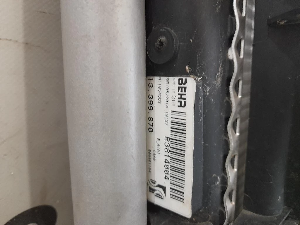 Radiatore Acqua 13399871 Opel Corsa D 2007