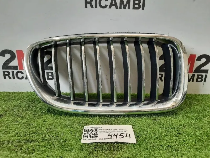 Griglia Radiatore DX 51137336478 Bmw Serie 5 F10 Berlina 2012