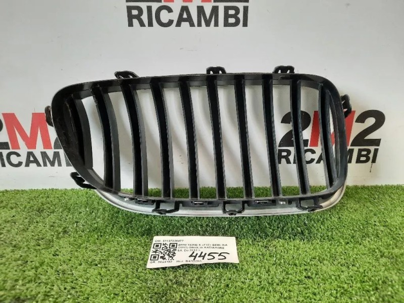 Griglia Radiatore SX 51137336477 Bmw Serie 5 F10 Berlina 2012