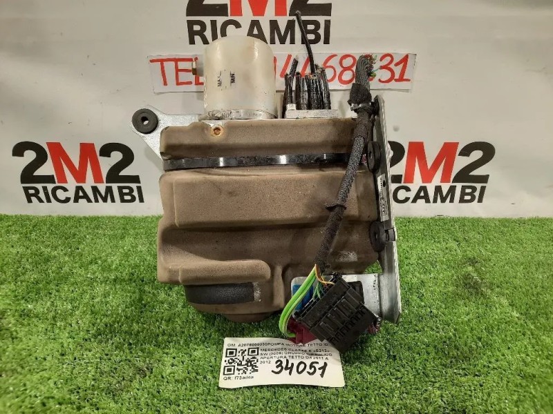 Gruppo Idraulico Apertura Tetto A2078000030POMPA MOTORE TETTO IDRAULICO Mercedes Classe E S212 SW 2009