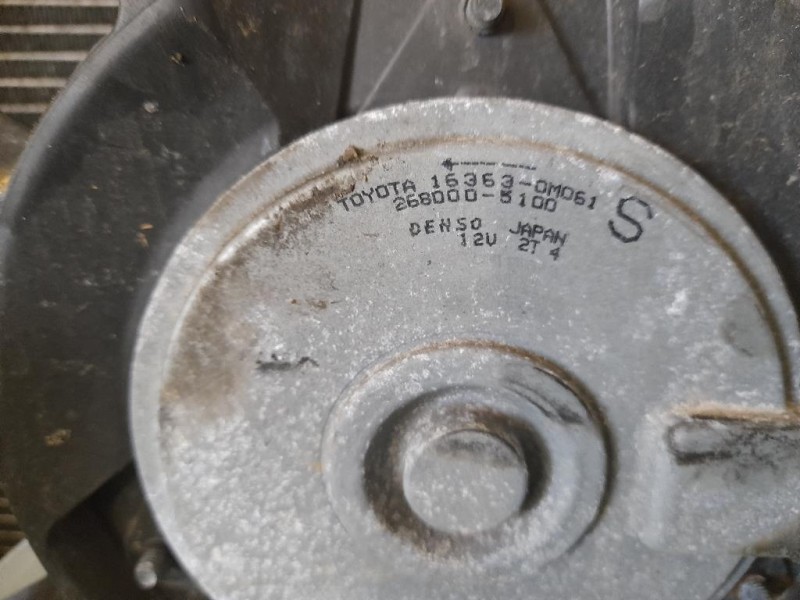 Radiatore Acqua 4221348630 Toyota Yaris IV 2014