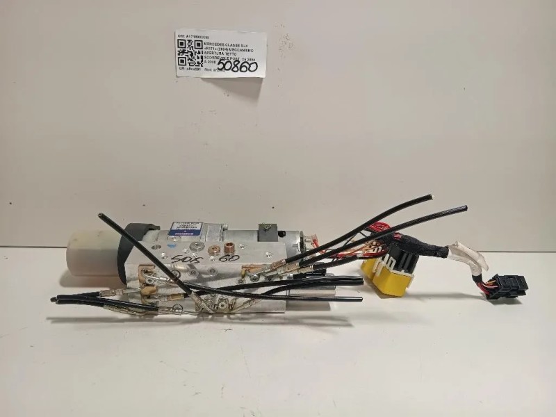 Gruppo Idraulico Apertura Tetto GRUPPO IDRAULICO APERTURA TETTO Mercedes Classe SLK R171 2004