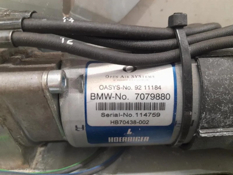 Gruppo Pompa Idraulica Capote 7079880 Mini MINI ONE R52 Cabrio 2001