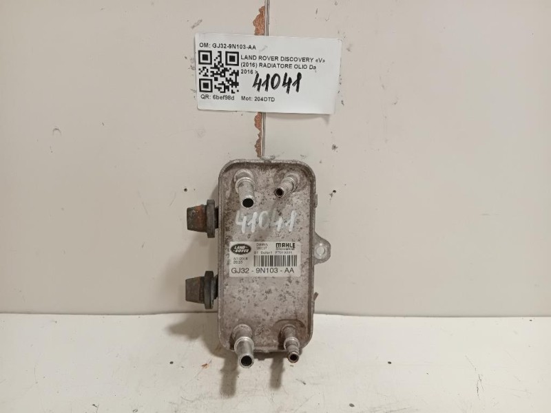 Radiatore Carburante GJ32-9N103-AA Land Rover Discovery V 2016