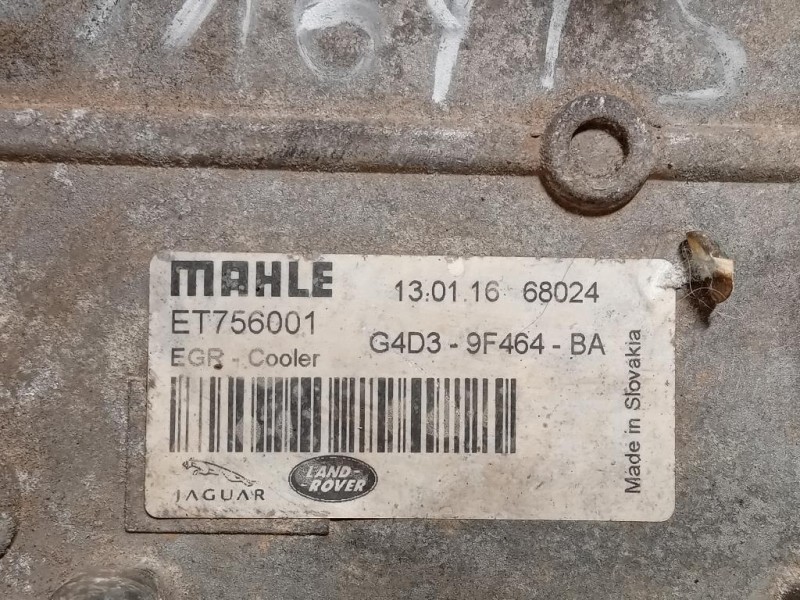 Radiatore EGR G4D3-9F464-BA Land Rover Discovery V 2016