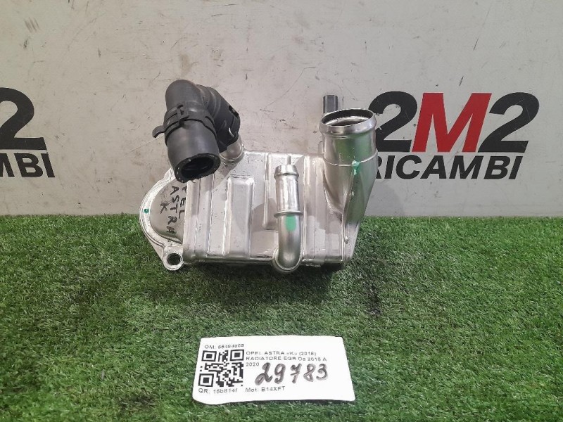 Radiatore EGR 55484809 Opel Astra K 2016