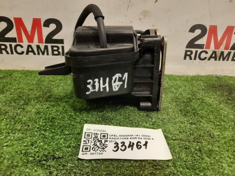 Radiatore EGR 0705592 Opel Insignia A 2009