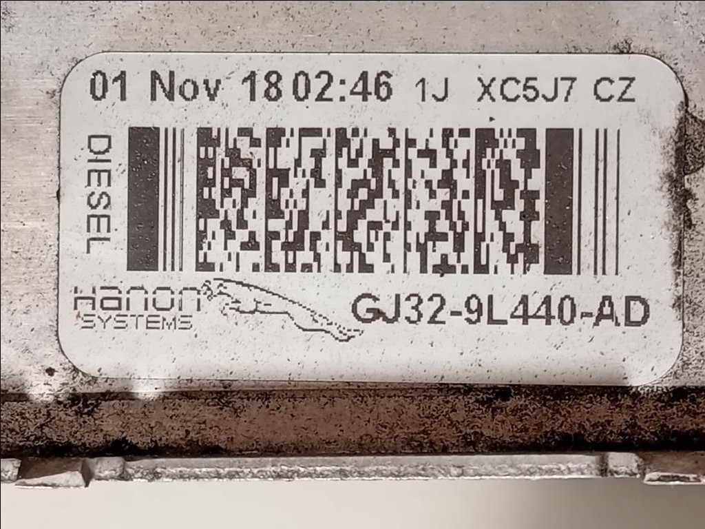 Radiatore Intercooler GJ32-9L440-AD Jaguar E-pace 2017