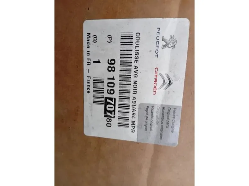 Guarnizione ANT Porta ANT SX 9810970780 Peugeot 208 II 2019