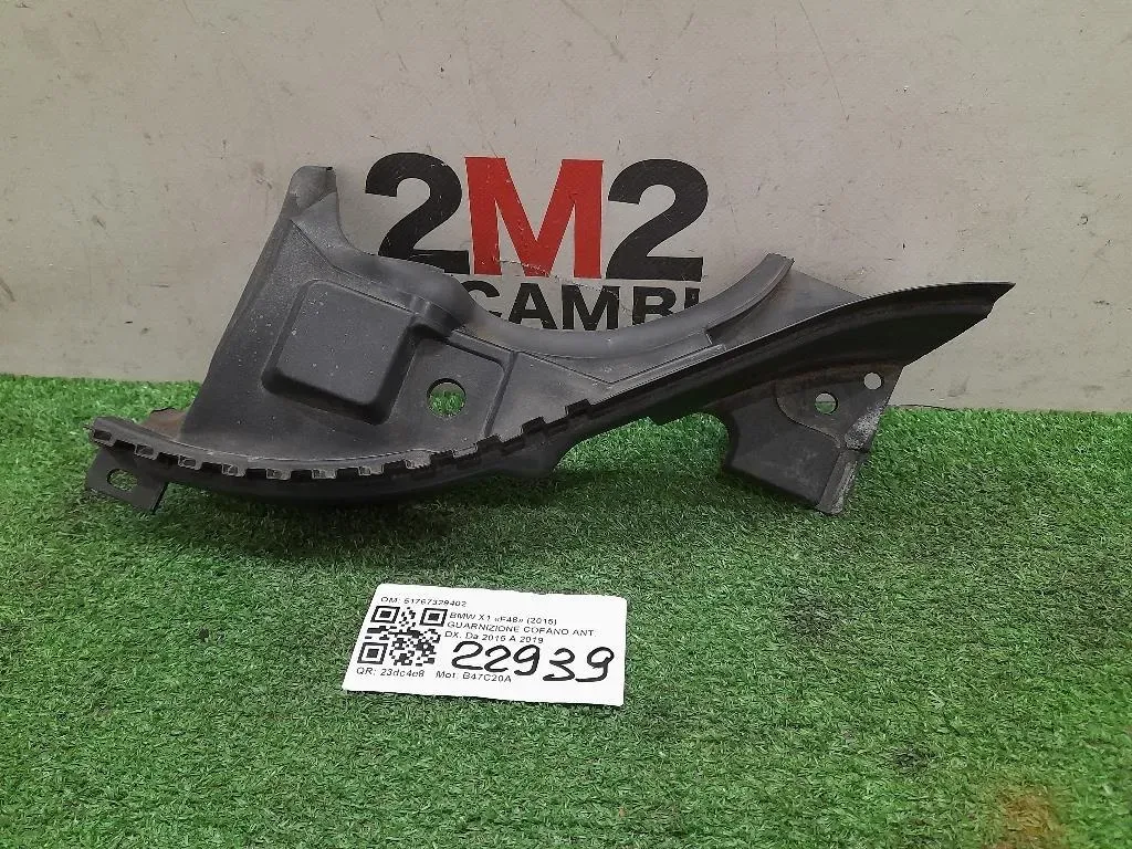 Guarnizione Cofano ANT DX 51767329402 ANT DX COFANO Bmw X1 F48 2015