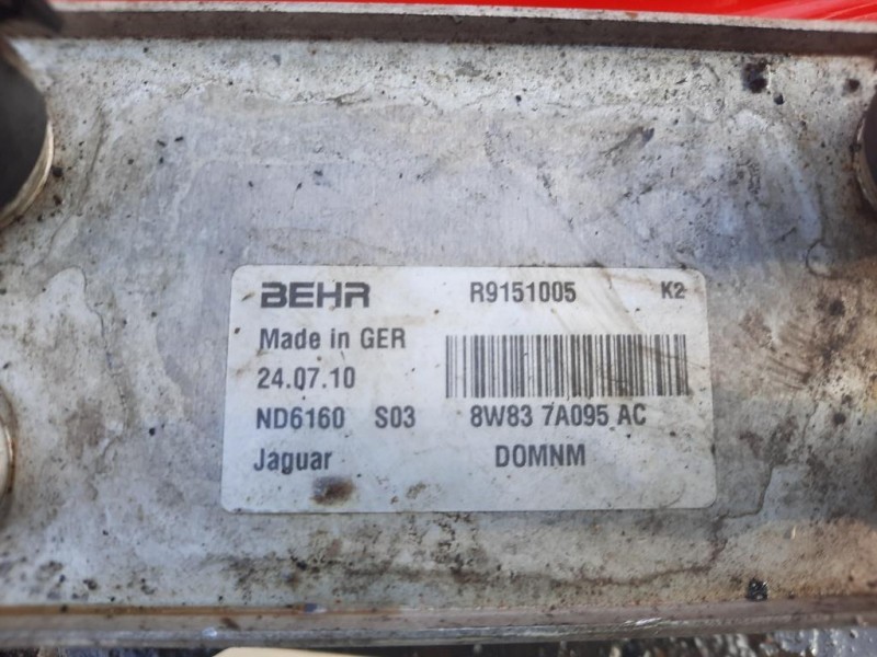 Radiatore OLIO 8W837A095AC Jaguar XF I 2008